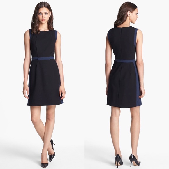 DIANE VON FURSTENBURG DVF Shanna Dress Black - Picture 1 of 6